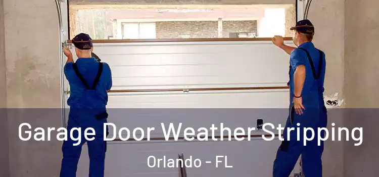  Garage Door Weather Stripping Orlando - FL