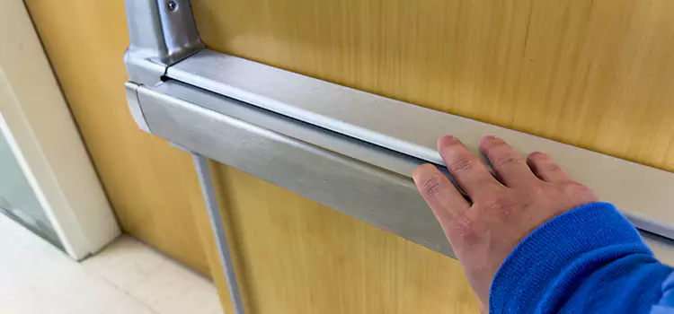 Installing a Push Bar on a Door Orlando